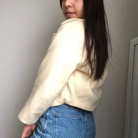 🔴Vintage Cream Blazer - Picture 7 of 16